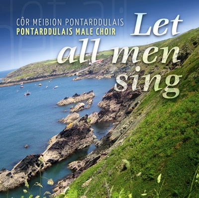 Large white lettering overlays a photograph of a green, rocky headland descending to a blue bay dotted with small boats.